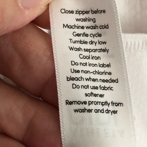 Athleta Girl Jacket Stunner Shade White Multicolored Zipper Size Large 12 - Picture 8 of 12